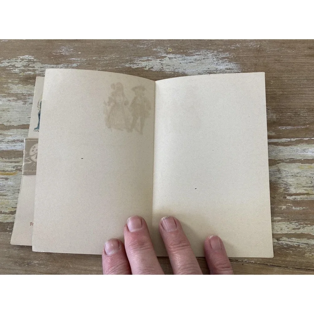 Antique Hurds Dainty Writing Paper For Little Folks stationery party invitations